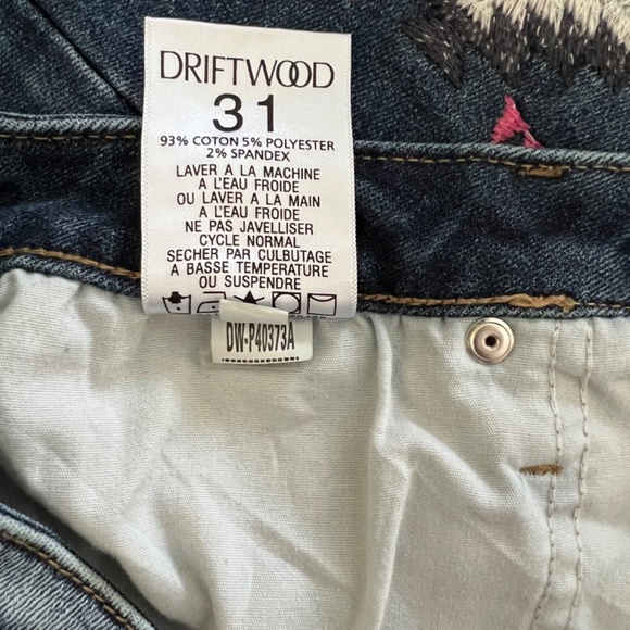Driftwood “The Colette” High Rise Jeans Size 31 Style DW-P40373A - Picture 12 of 12